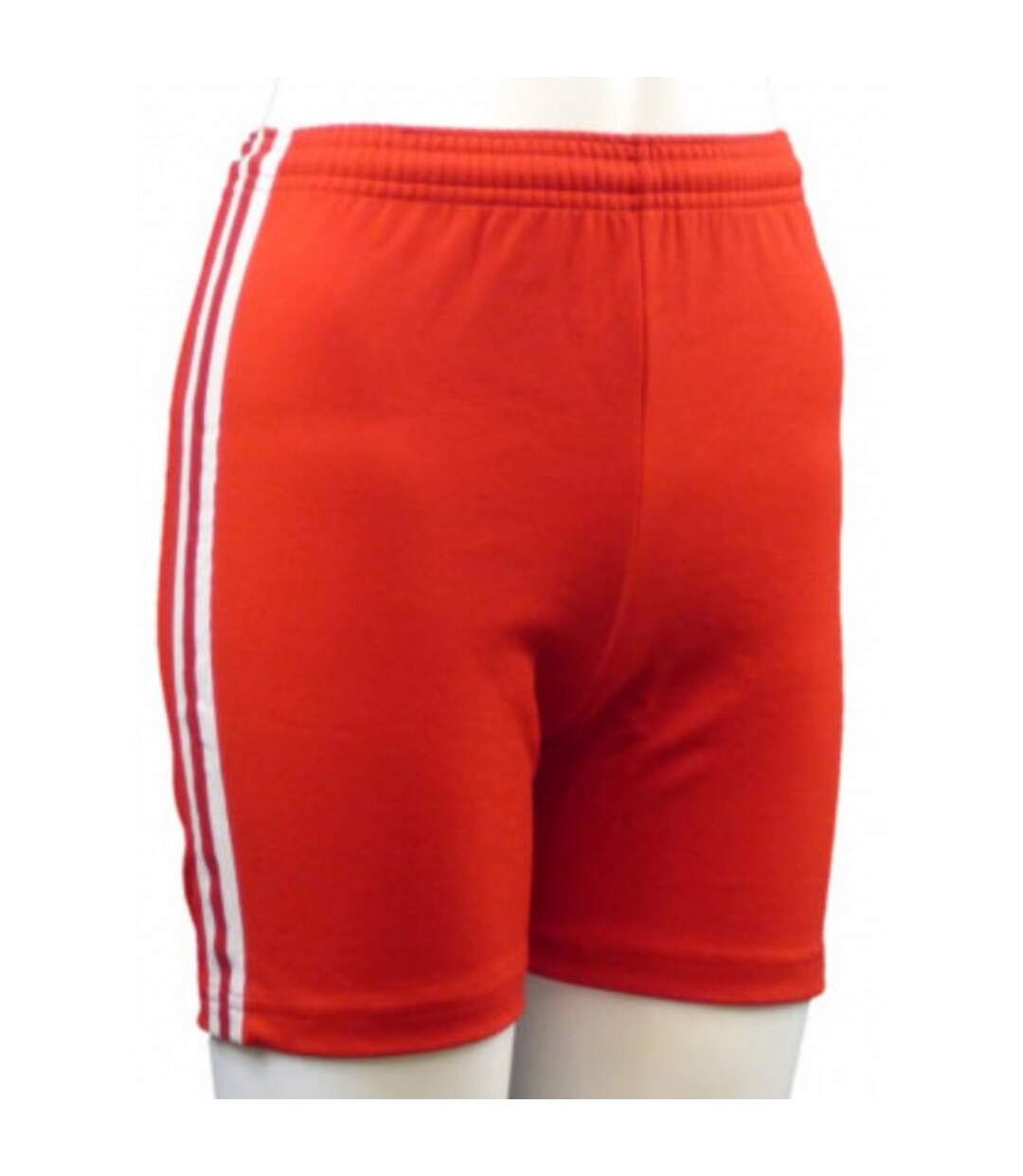 Short femme rouge écarlate / blanc Carta Sport-1