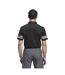 Polo Motif/style Rayé Homme Noir Adidas-2