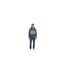 Sweat À Capuche Avec Cordons Motif/style Blocs De Couleurs Homme Ardoise Slazenger-1