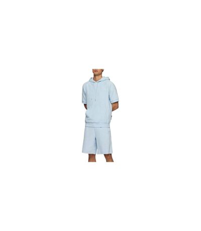 Sweat Manches Courtes Sealy Homme Bleu Clair Boss
