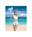 Short Push-Up Femme en Coton Lycra Blanc - Coupe Mode 5 Poches-5