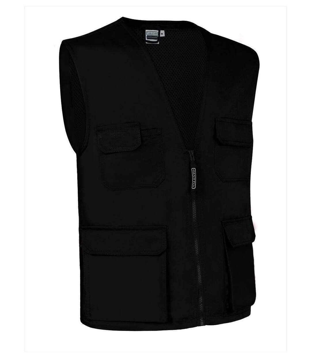 Gilet sans manches multipoches - HARDWARE noir-1