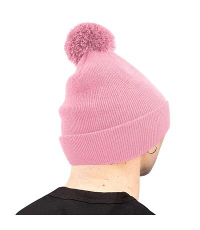 Original Pom Pom Beanie Dusky Pink Beechfield