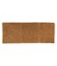 Tapis de Salle de Bain Tissé Épais 50x120cm Moutarde-1