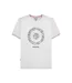 T-shirt Motif/style Cible À Motif Cachemire Homme Blanc Lambretta-1