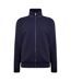 Mens Casual Full Zip Hoodie Dark Blue Boss-1