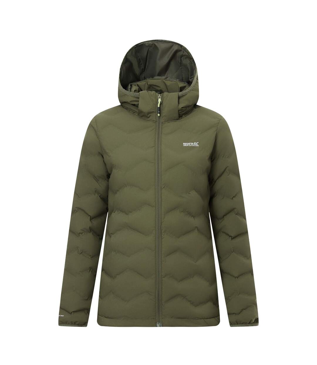 Doudoune Matelassée Motif/style Matelassé Deyla Femme Kaki Foncé Regatta-2