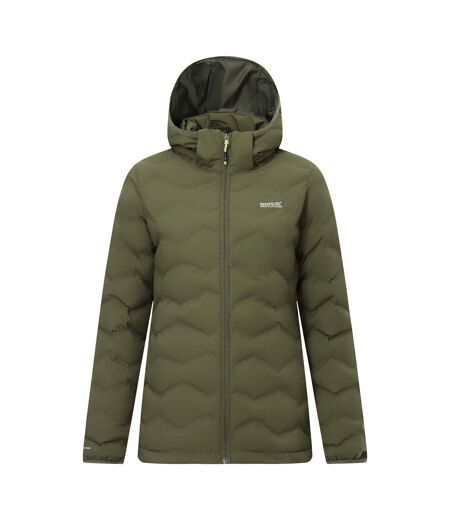 Doudoune Matelassée Motif/style Matelassé Deyla Femme Kaki Foncé Regatta