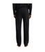 Mens Waffle Logo Joggers Black Boss-2