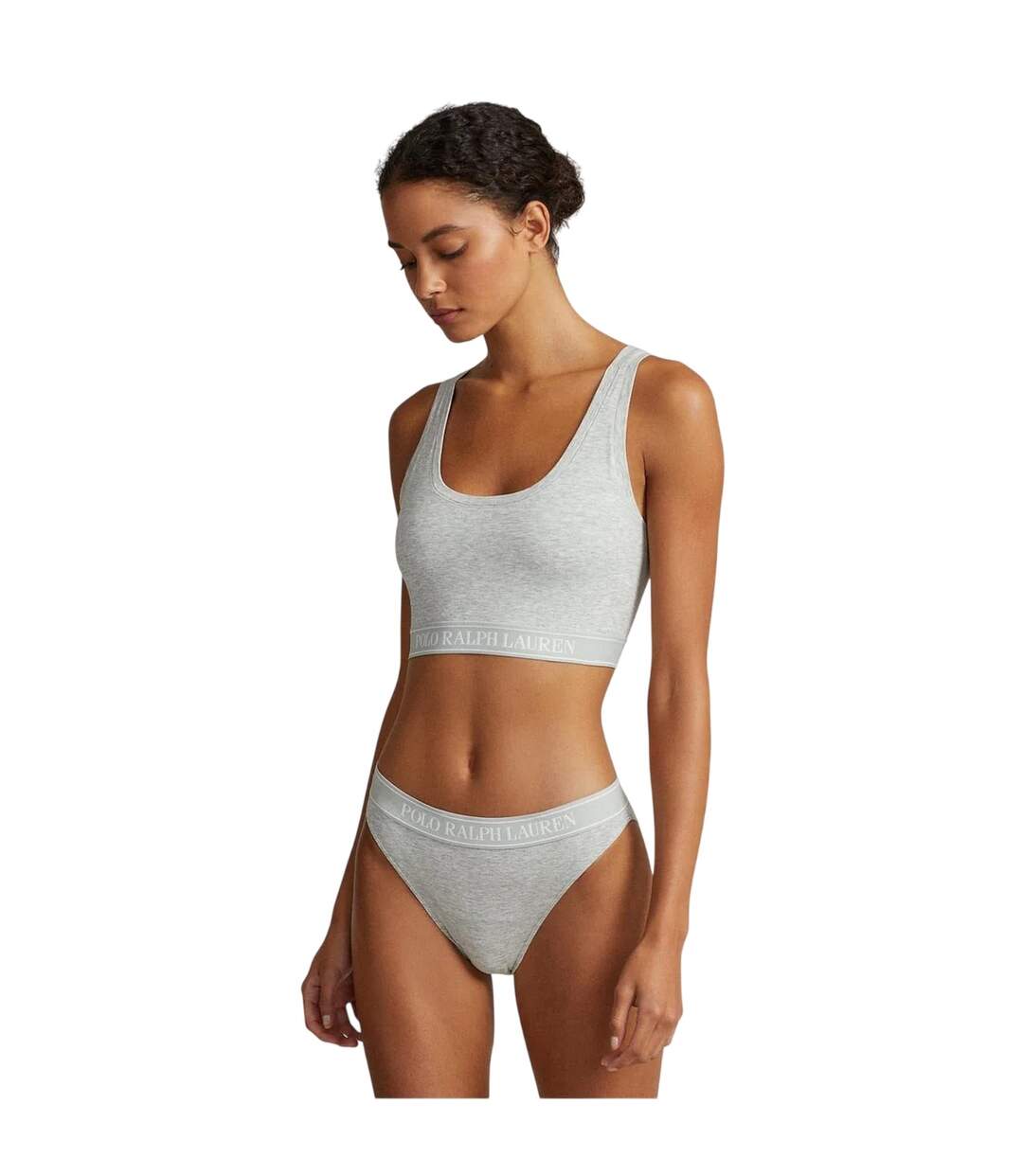 Brassière Motif/style Logo Femme Gris Ralph Lauren-1