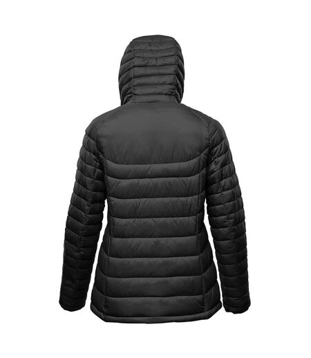 Womens/ladies stavanger thermal padded jacket black/graphite Stormtech