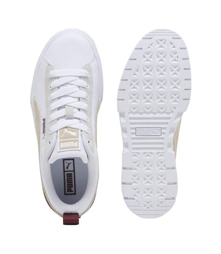Basket Basse Cuir Mayze Mix Wns
