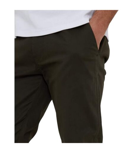 Mens Cast Slim Trousers Forest Threadbare