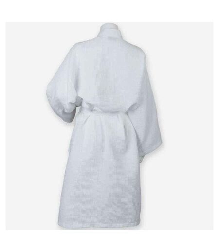 Towel City Unisex Adult Waffle Robe (White) - UTPC7251