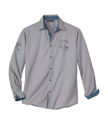 Chemise homme gris Atlas For Men