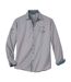 Chemise homme gris Atlas For Men-1