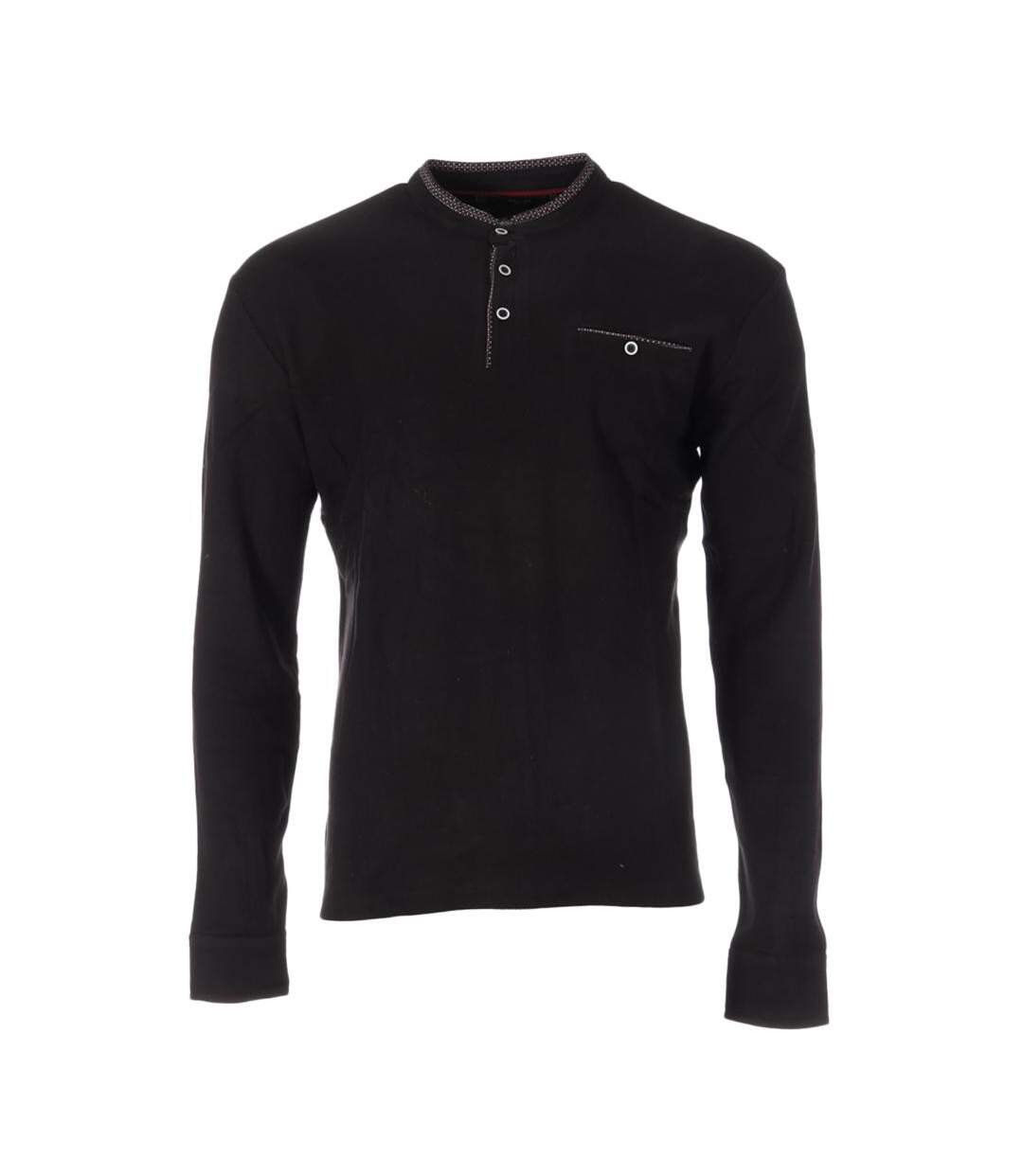 Polo noir homme rms26 91360-1
