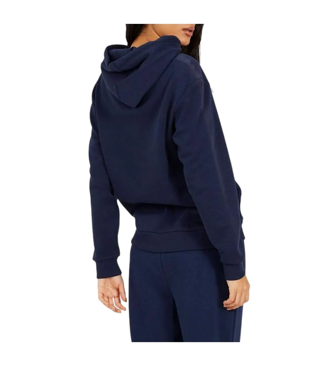 Sweat À Capuche Avec Cordons Femme Bleu Marine Brave Soul-2