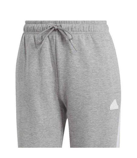 Womens/ladies Future Icons 3 Stripes Tracksuit Bottoms Medium Grey Adidas
