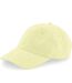 Casquette adulte unisexe jaune Beechfield