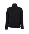 Regatta Mens Honestly Made Recycled Half Zip Fleece (Black) - UTRG5937