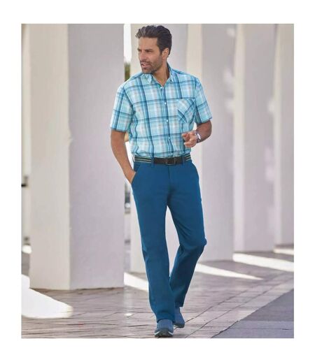 Chino homme bleu Atlas For Men