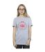 Disney Femmes/Dames Princesse Fête d'hiver T-Shirt Boyfriend en coton (Gris sportif) - UTBI42977-1