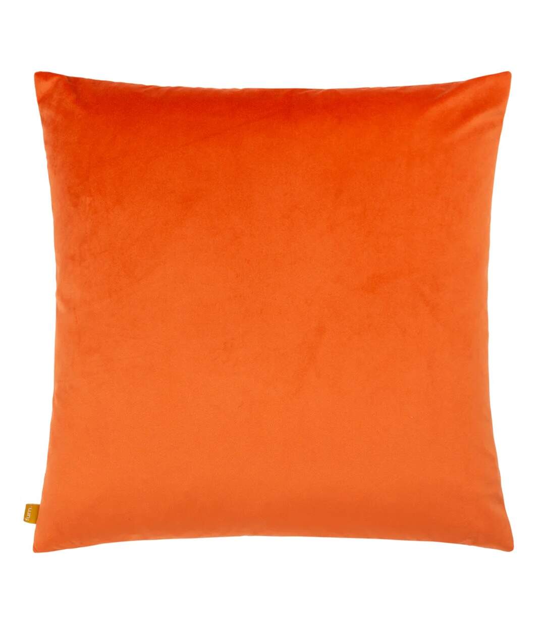 Checked outdoor cushion cover 50cm x 50cm orange Evans Lichfield