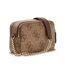 Sac À Bandoulière Taille Unique Beige Guess-2