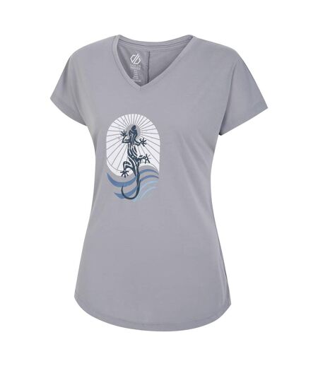 T-shirt calm femme gris cendre Regatta