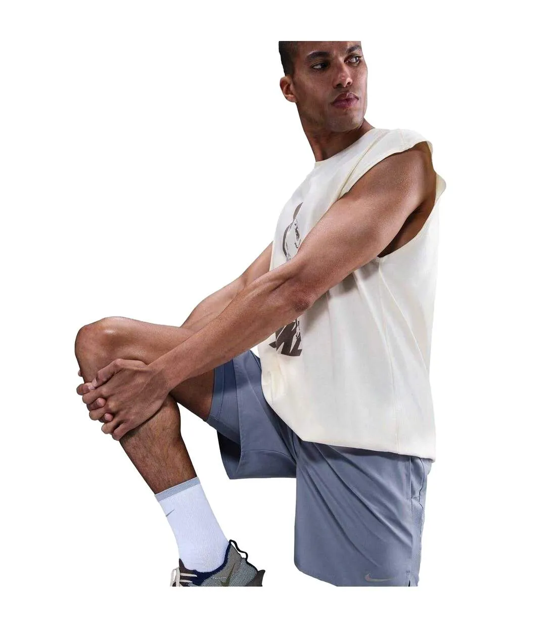 Short De Course Challenger Homme Bleu Indigo Nike-4