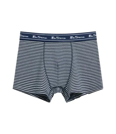 Boxers Motif/style Rayé Signature Homme Gris Ben Sherman