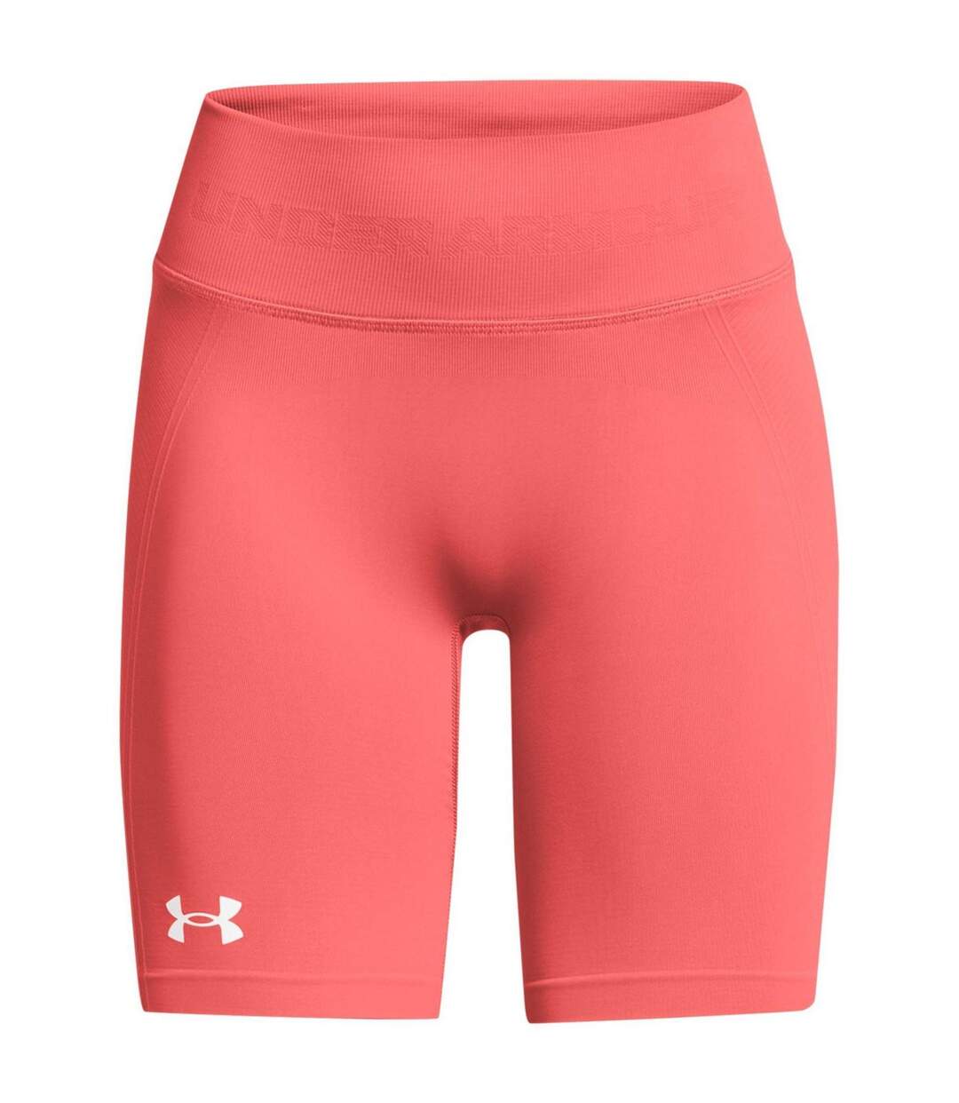 Womens/ladies Vanish Seamless Cycling Shorts Pink Under Armour-2