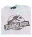 T-shirt Motif/style Logo Adulte Violet Jurassic Park-3