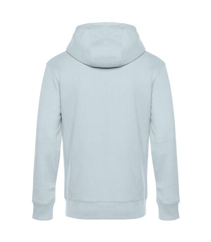 Mens king hoodie sky blue B&C