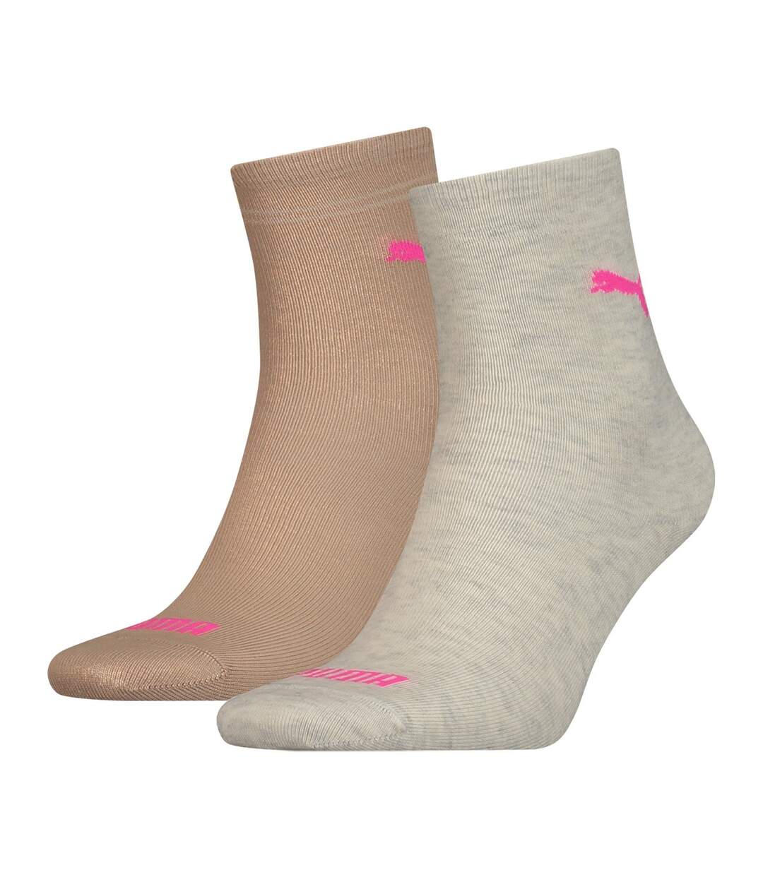 Chaussettes Ville Urbain PUMA Socks CLASSIC Pack de 2 Paires Oatmeal 276 Femme CLASSIC-2