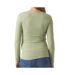 T-Shirt de Grossesse Vert Femme Vero Moda Marternity Fake - L