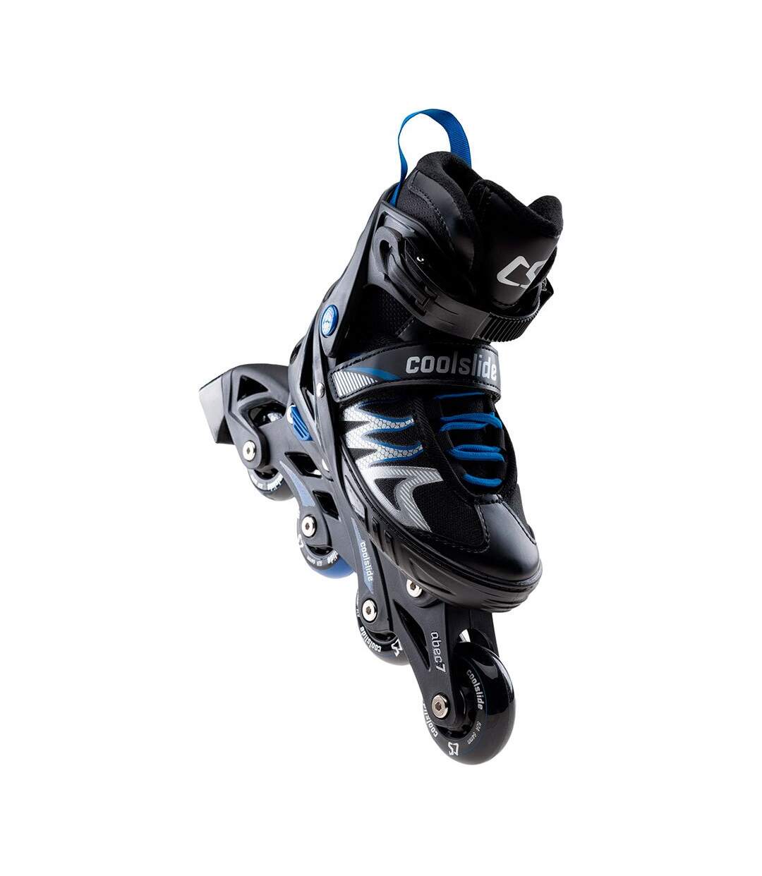 Patins à roulettes alignées ramen garçon 39-43 fr noir / bleu foncé Coolslide-1