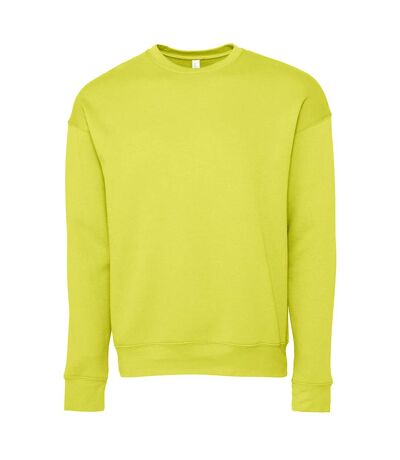 Sweatshirt Unisexe Jaune Vert Bella + Canvas