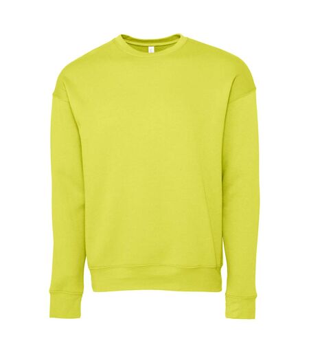 Sweatshirt Unisexe Jaune Vert Bella + Canvas