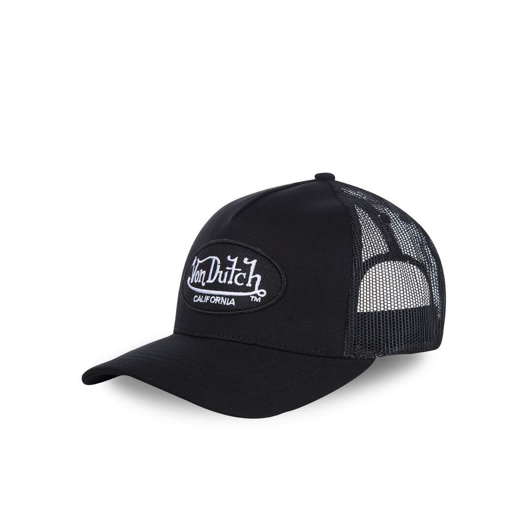 Casquette Trucker homme Lofb California filet Noir Vondutch-1