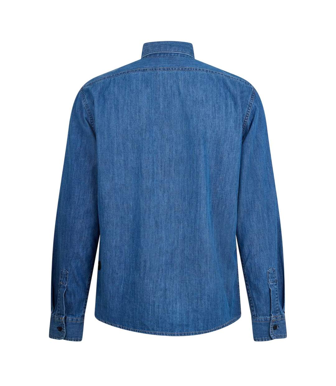 Mens Denim Shirt Mid Blue Replay-2