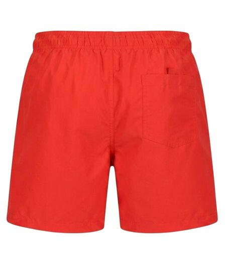 Mens Yale Swim Shorts Red Reebok