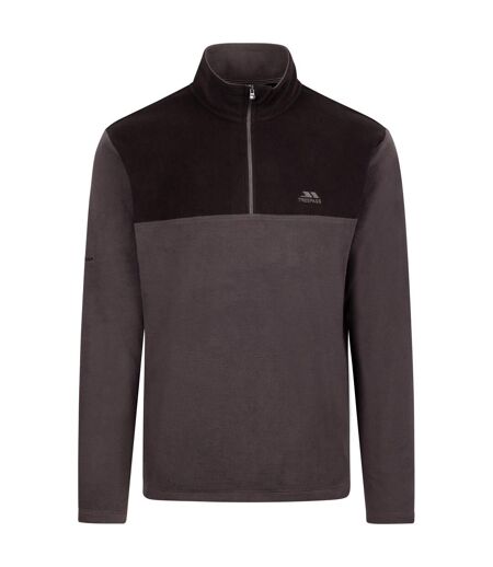 Mens Curtiston At100 Fleece Top Dark Grey Trespass