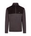 Mens Curtiston At100 Fleece Top Dark Grey Trespass-2