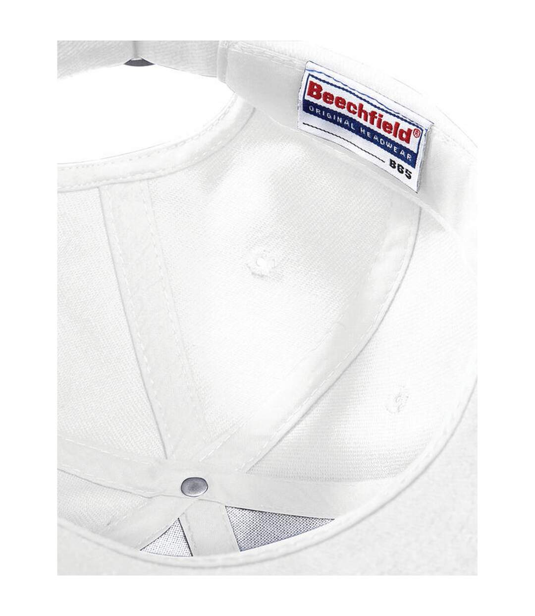 Casquette de baseball pro-style adulte blanc Beechfield-2