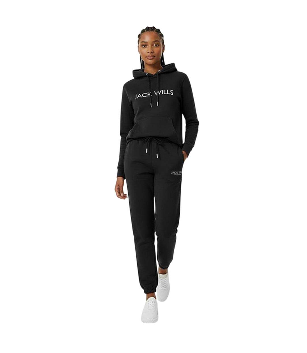 Pantalon De Jogging Bayton Femme Noir Jack Wills-1
