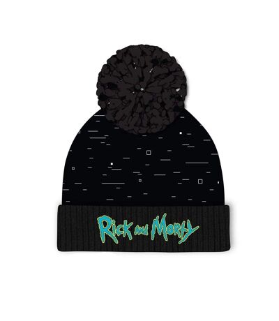 Rick And Morty Pixel Beanie (Black) - UTHE632