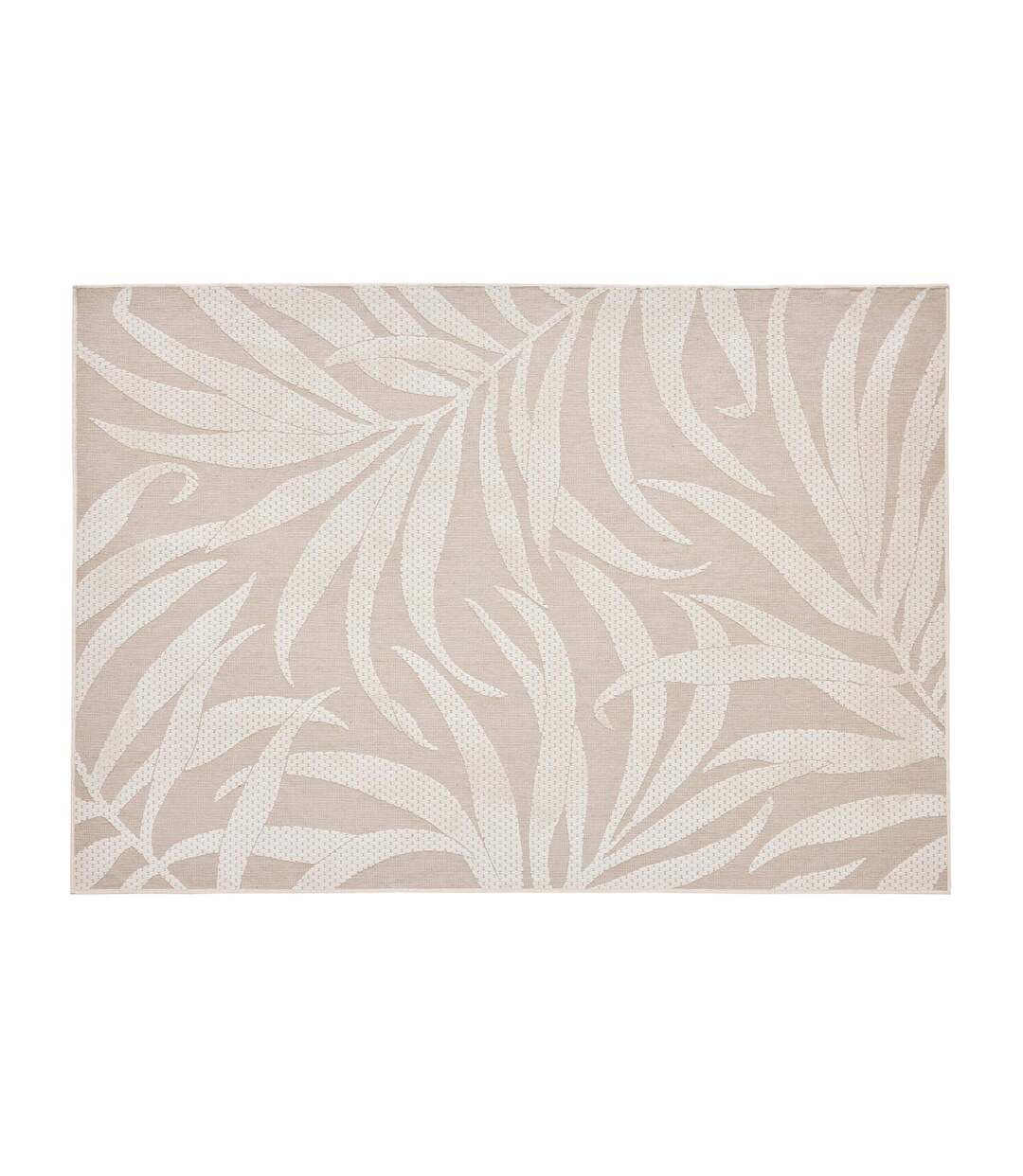Tapis Déco Relief Cancun 140x200cm Naturel-1