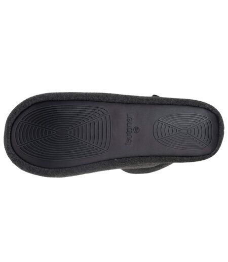 Isotoner Chaussons extra-light Bottillons homme polaire - semelle gomme ultra souple